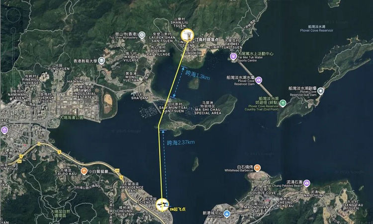 美团无人机在港开通新航线，为老人提供餐食配送